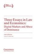 Three Essays in Law and Economics