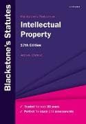 Blackstone's Statutes on Intellectual Property