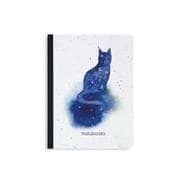 matabooks - Nachhaltiges A6 Notizbuch/Skizzenbuch/Tagebuch/Bullet Journal/Schreibheft aus Graspapier - Samenbuch Farbe: Stellar Mystic Blue