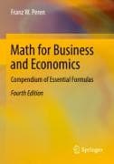Math for Business and Economics