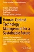 Human-Centred Technology Management for a Sustainable Future