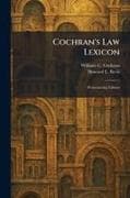 Cochran's Law Lexicon