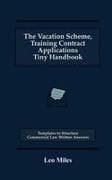 The Vacation Scheme, Training Contract Applications Tiny Handbook