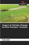 Impact of Climate Change on Rice Farmers' Incomes