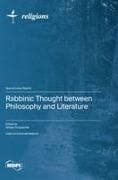 Rabbinic Thought between Philosophy and Literature