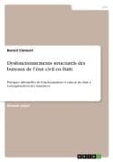 Dysfonctionnements structurels des bureaux de l'état civil en Haïti