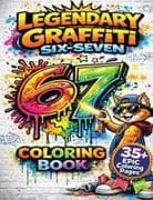Legendary Graffiti 67 Coloring Book
