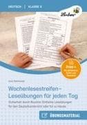 Wochenlesestreifen - Leseübungen für jeden Tag