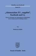 "Aktenzeichen XY ... ungelöst", Facebook und Co