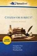 Citizen or Subject? (Cram Edition)