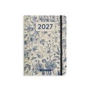 matabooks - A5 Kalender Samaya 2027 Farbe: Vintage Blue (DE/EN)