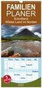 Familienplaner 2027 - Schottland - Wildes Land im Norden mit 5 Spalten (Wandkalender, 21 x 45 cm) CALVENDO