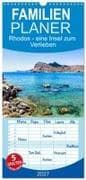 Familienplaner 2027 - Rhodos - eine Insel zum Verlieben mit 5 Spalten (Wandkalender, 21 x 45 cm) CALVENDO