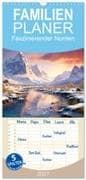 Familienplaner 2027 - Faszinierender Norden mit 5 Spalten (Wandkalender, 21 x 45 cm) CALVENDO