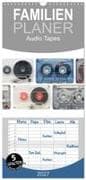 Familienplaner 2027 - Audio Tapes mit 5 Spalten (Wandkalender, 21 x 45 cm) CALVENDO