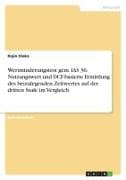 Wertminderungstest gem. IAS 36. Nutzungswert und DCF-basierte Ermittlung des beizulegenden Zeitwertes auf der dritten Stufe im Vergleich