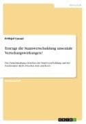 Erzeugt die Staatsverschuldung unsoziale Verteilungswirkungen?