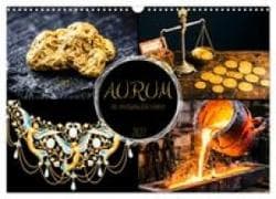 AURUM Das unvergängliche Element (Wandkalender 2027 DIN A3 quer), CALVENDO Monatskalender