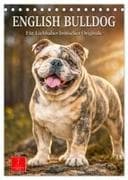 English Bulldog - Für Liebhaber britischer Originale (Tischkalender 2027 DIN A5 hoch), CALVENDO Monatskalender
