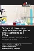 Fattore di correzione della temperatura per lo zinco estraibile con DTPA
