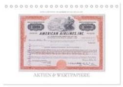 Aktien & Wertpapiere (Tischkalender 2027 DIN A5 quer), CALVENDO Monatskalender