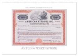 Aktien & Wertpapiere (Wandkalender 2027 DIN A2 quer), CALVENDO Monatskalender