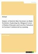 Impact of Interest Rate Increases on Bank Portfolios. Exploring the Mitigated Lower of Market Principle and Loss-Free Valuation in German Commercial Accounting
