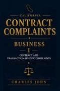 California Contract Complaints