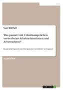 Was passiert mit Urlaubsansprüchen verstorbener Arbeitnehmerinnen und Arbeitnehmer?