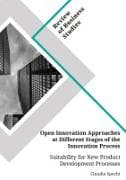 Open Innovation Approaches at Different Stages of the Innovation Process. Suitability for New Product Development Processes