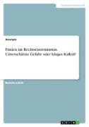 Frauen im Rechtsextremismus. Unterschätzte Gefahr oder kluges Kalkül?