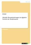 Aktuelle Herausforderungen im digitalen Vertrieb der Modebranche