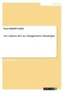 Les enjeux liés au changement climatique