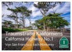 Traumstraße Kaliforniens - California Highway No.1 (Wandkalender 2027 DIN A4 quer), CALVENDO Monatskalender