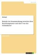 Besteht ein Zusammenhang zwischen dem Beziehungsstatus und dem Usus des Schminkens?