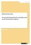 Das geschlechtsspezifische Lohndifferential im internationalen Vergleich