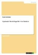 Optimale Betriebsgröße von Banken