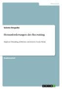 Herausforderungen des Recruiting