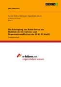 Die Erbringung von Robo-Advice am Maßstab der Verhaltens- und Organisationspflichten der §§ 63 ff. WpHG