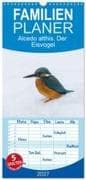 Familienplaner 2027 - Alcedo atthis. Der Eisvogel mit 5 Spalten (Wandkalender, 21 x 45 cm) CALVENDO