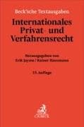 Internationales Privat- und Verfahrensrecht