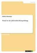 Fraud in der Jahresabschlussprüfung