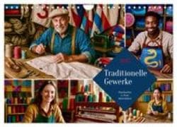 Traditionelle Gewerke (Wandkalender 2027 DIN A4 quer), CALVENDO Monatskalender