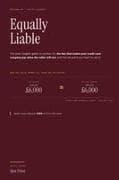 Equally Liable