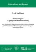 Besteuerung der Kapitalgesellschaftsfinanzierung