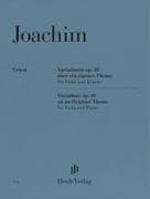 Joseph Joachim - Variationen über ein eigenes Thema op. 10 für Viola und Klavier