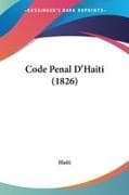 Code Penal D'Haiti (1826)