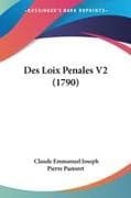 Des Loix Penales V2 (1790)