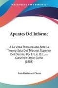 Apuntes Del Informe
