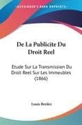 De La Publicite Du Droit Reel